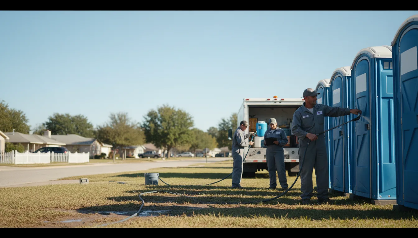Long-Term Portable Toilet Rental in Florala, AL near me